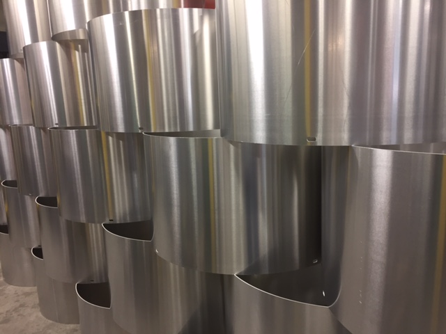 Rolled Aluminum Cylinders